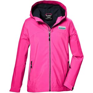 KILLTEC Kids Neon Pink Waterproof Jacket - Kids' Functional Jacket KILLTEC Kids Neon Pink Waterproof Jacket - Kids' Functional Jacket