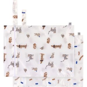 Lässig Nasstasche - Little Mateys Royal Blau - Wasserabweisend - 29x40cm - 2er Pack Lässig Nasstasche - Little Mateys Royal Blau - Wasserabweisend - 29x40cm - 2er Pack