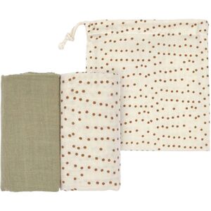 Lässig Lingettes en Mousseline - Coton Bio - Lot de 2 - Publicité Lässig Lingettes en Mousseline - Coton Bio - Lot de 2 - Publicité