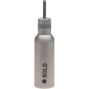Lässig BOLD Bouteille en acier inoxydable - 750ml - Argent - Publicité Lässig BOLD Bouteille en acier inoxydable - 750ml - Argent - Publicité