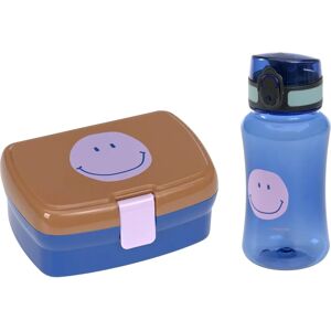 Lassig Little Gang Smile Caramel/Blue Set de almuerzo Lassig Little Gang Smile Caramel/Blue Set de almuerzo