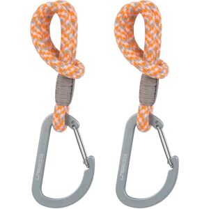 Lässig Set van 2 Kinderwagenhaken - Metaal & PP, Beige & Oranje Lässig Set van 2 Kinderwagenhaken - Metaal & PP, Beige & Oranje