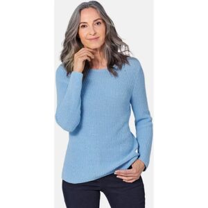 Goldner Fashion - Vartalolle eduksi oleva puuvillaneulepusero - sweater Goldner Fashion - Vartalolle eduksi oleva puuvillaneulepusero - sweater