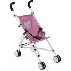 Poussette poupée rose Roma de CHIC2000 - Réaliste, Pliable, pour poupées jusqu'à 52cm - Publicité Poussette poupée rose Roma de CHIC2000 - Réaliste, Pliable, pour poupées jusqu'à 52cm - Publicité