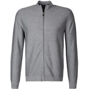 OLYMP Herren Cardigan - Unifarben, Baumwolle, Reißverschluss - Jacke OLYMP Herren Cardigan - Unifarben, Baumwolle, Reißverschluss - Jacke