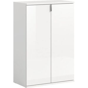 Sconto Hvit Skoskap - 61x99 cm Skoskap for oppbevaring Sconto Hvit Skoskap - 61x99 cm Skoskap for oppbevaring