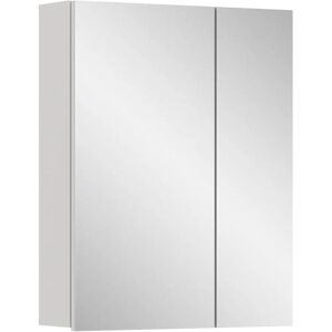 Sconto Weißer Spiegelschrank - Wandmontage, 82x77x18 cm Sconto Weißer Spiegelschrank - Wandmontage, 82x77x18 cm