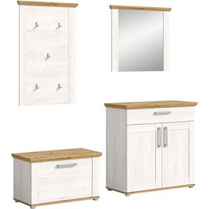 Sconto Garderobenkombination - 190x196x39 cm - Flur- & Dielenmöbel Sconto Garderobenkombination - 190x196x39 cm - Flur- & Dielenmöbel