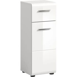 Sconto Weiß Badezimmer Unterschrank 30x80x30 cm - Badschrank Sconto Weiß Badezimmer Unterschrank 30x80x30 cm - Badschrank