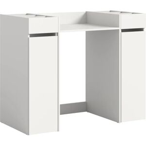 Sconto Waschmaschinenschrank weiß - Badezimmer - Badregale Sconto Waschmaschinenschrank weiß - Badezimmer - Badregale