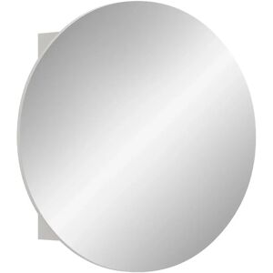Armoire Miroir de Salle de Bain Blanche Ronde - Mobilier de Salle de Bain - Publicité Armoire Miroir de Salle de Bain Blanche Ronde - Mobilier de Salle de Bain - Publicité