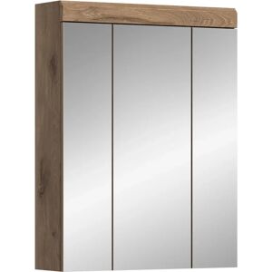 Höffner Waldsee armoire miroir salle de bain 60cm avec 3 portes & 9 étagères - Publicité Höffner Waldsee armoire miroir salle de bain 60cm avec 3 portes & 9 étagères - Publicité