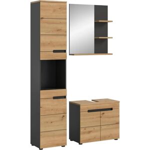 Šedá koupelnová skříňka Sconto - 116x193 cm - Moderní Design Šedá koupelnová skříňka Sconto - 116x193 cm - Moderní Design