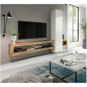 Höffner Wohnwand Samso - Weiß - Modern & Minimalistisch Höffner Wohnwand Samso - Weiß - Modern & Minimalistisch
