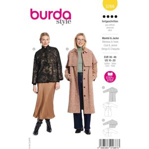 Burda - 5769 - Patron cape manteau Burda - 5769 - Patron cape manteau