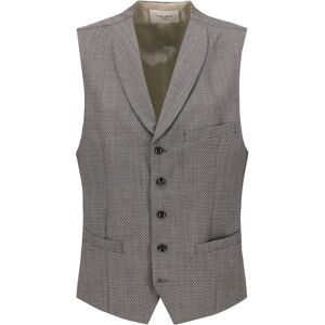 Carl Gross Warren Allover Slim Fit Wollweste Carl Gross Warren Allover Slim Fit Wollweste