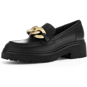 Gabor Hayseed Mocassins en Cuir Gros - Noir - Taille 6 - Chaussures Femmes - Publicité Gabor Hayseed Mocassins en Cuir Gros - Noir - Taille 6 - Chaussures Femmes - Publicité
