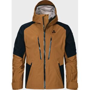 Schöffel LUFELD Shell Jacket - Men, Caramel/Black Schöffel LUFELD Shell Jacket - Men, Caramel/Black