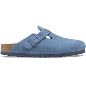 Birkenstock Boston Suede Leather - Blue - Casual Sandals - Sandals Birkenstock Boston Suede Leather - Blue - Casual Sandals - Sandals