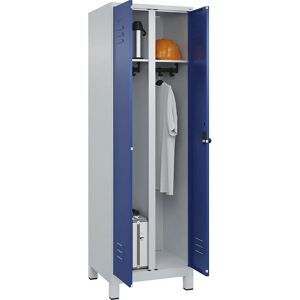 Dulap din oțel C+P Classic PLUS - Gri deschis / Albastru genciana, 1 modul Dulap din oțel C+P Classic PLUS - Gri deschis / Albastru genciana, 1 modul