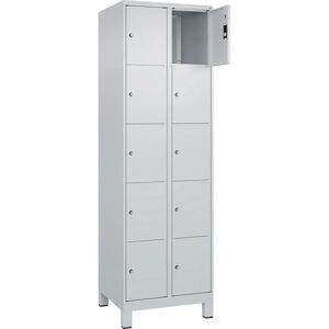 C+P Stauraum Schrank - 2 Fächer - Hellgrau C+P Stauraum Schrank - 2 Fächer - Hellgrau