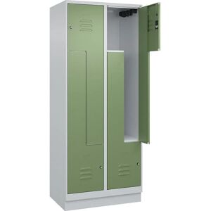 C+P Hellgrau / Resedagrün Schrank - Z Classic PLUS, 2 Fächer C+P Hellgrau / Resedagrün Schrank - Z Classic PLUS, 2 Fächer