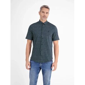 LERROS Blauw overhemd met korte mouwen - Overhemd LERROS Blauw overhemd met korte mouwen - Overhemd