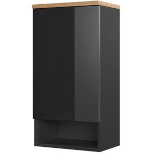 Armario de pared Eden Vicco - Antracita - Almacenamiento moderno para baño Armario de pared Eden Vicco - Antracita - Almacenamiento moderno para baño