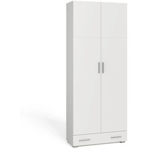 Vicco Frank Regal und Aktenschrank - Weiß - 80x182.4cm Vicco Frank Regal und Aktenschrank - Weiß - 80x182.4cm