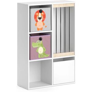 Estantería Luigi Blanca - Solución de almacenamiento infantil Estantería Luigi Blanca - Solución de almacenamiento infantil