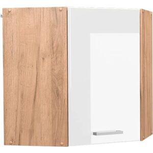 Armario de esquina R-Line Vicco - Blanco alto brillo - 57cm Armario de esquina R-Line Vicco - Blanco alto brillo - 57cm