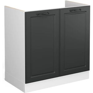 Vicco - Meuble sous évier 80cm style rustique - Publicité Vicco - Meuble sous évier 80cm style rustique - Publicité