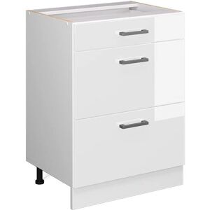 Mueble base de cocina R-Line Vicco - Blanco alto brillo - 60cm Mueble base de cocina R-Line Vicco - Blanco alto brillo - 60cm