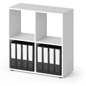 Estantería separadora Tetra Vicco - 4 Compartimentos Blanco Estantería separadora Tetra Vicco - 4 Compartimentos Blanco