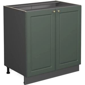 Vicco - Kompakt Küchenschrank 80cm Grün Gold Landhausstil Vicco - Kompakt Küchenschrank 80cm Grün Gold Landhausstil