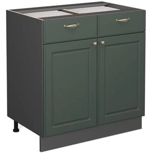 Vicco Fame-Line Meuble de Cuisine Modulaire - 80cm Vert Or - Publicité Vicco Fame-Line Meuble de Cuisine Modulaire - 80cm Vert Or - Publicité