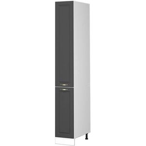 Vicco - Armoire de Cuisine Modulaire 30cm Blanc/Antracite - Design Moderne - Publicité Vicco - Armoire de Cuisine Modulaire 30cm Blanc/Antracite - Design Moderne - Publicité