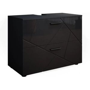 Meuble de salle de bain Vicco Irma - Antracite, 80x58.6cm - Publicité Meuble de salle de bain Vicco Irma - Antracite, 80x58.6cm - Publicité