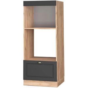 Vicco Modèle Fame-Line 60 cm Antracite/Oro Meuble micro-ondes - Publicité Vicco Modèle Fame-Line 60 cm Antracite/Oro Meuble micro-ondes - Publicité