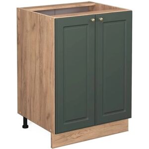 Vicco - Mueble bajo de cocina Fame-Line, Verde dorado Casa de campo, 60 cm Vicco - Mueble bajo de cocina Fame-Line, Verde dorado Casa de campo, 60 cm