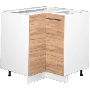 Vicco - Armario de esquina Fame-Line, Roble dorado, 80,5 cm - Muebles de cocina Vicco - Armario de esquina Fame-Line, Roble dorado, 80,5 cm - Muebles de cocina