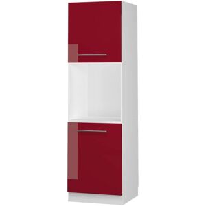 Armoire encastrée pour four Vicco Fame-Line - Rouge Bordeaux brillant - 60cm - Publicité Armoire encastrée pour four Vicco Fame-Line - Rouge Bordeaux brillant - 60cm - Publicité