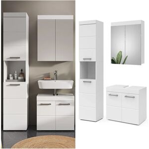 Conjunto de Muebles de Baño Luna Vicco - 3 Piezas Blanco Conjunto de Muebles de Baño Luna Vicco - 3 Piezas Blanco
