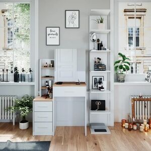 Vicco Conrada Blanco/Sonoma Tocador - Muebles para Maquillaje Vicco Conrada Blanco/Sonoma Tocador - Muebles para Maquillaje