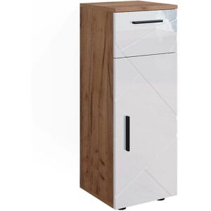 Vicco Irma Mobile da Bagno Carvalho - 30x81 cm - Mobile di Stoccaggio Vicco Irma Mobile da Bagno Carvalho - 30x81 cm - Mobile di Stoccaggio