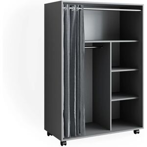 Armario Vicco Doros - Ruedas suaves, Diseño versátil, Madera aglomerada de fácil cuidado Armario Vicco Doros - Ruedas suaves, Diseño versátil, Madera aglomerada de fácil cuidado