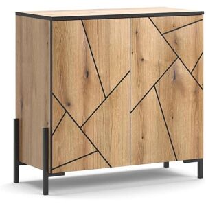 Vicco Modèle Hatto - Buffet moderne avec 2 portes - Publicité Vicco Modèle Hatto - Buffet moderne avec 2 portes - Publicité