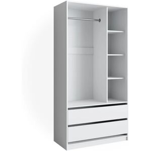 Armadio Vicco Elmo - Spazio di stoccaggio aperto, cassetti Armadio Vicco Elmo - Spazio di stoccaggio aperto, cassetti