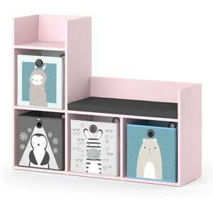 Estantería infantil Luigi de Vicco - 2 cajas plegables - Diseño elegante Estantería infantil Luigi de Vicco - 2 cajas plegables - Diseño elegante