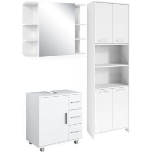 Conjunto de muebles de baño Vicco Maris - Blanco, 3 piezas Conjunto de muebles de baño Vicco Maris - Blanco, 3 piezas